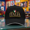 1 шт. Итальянская бейсболка Легкая дышащая шляпа с графикой Italia Цвета флага Подходит для любого сезона