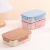 Plastic Bento Lunch Box Leak-Proof Lunchable Snack Containers  School Kids Office Worker