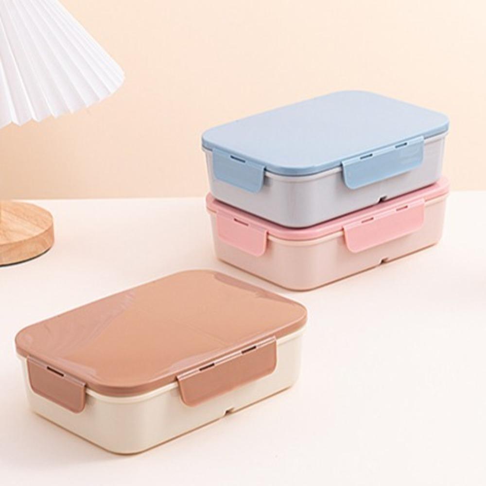 Plastic Lunch Container Leak-Proof Lunchable Snack Containers School Kids Office Worker
