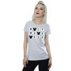 Disney Womens/Ladies Mickey Mouse 1928 Circles Cotton T-Shirt