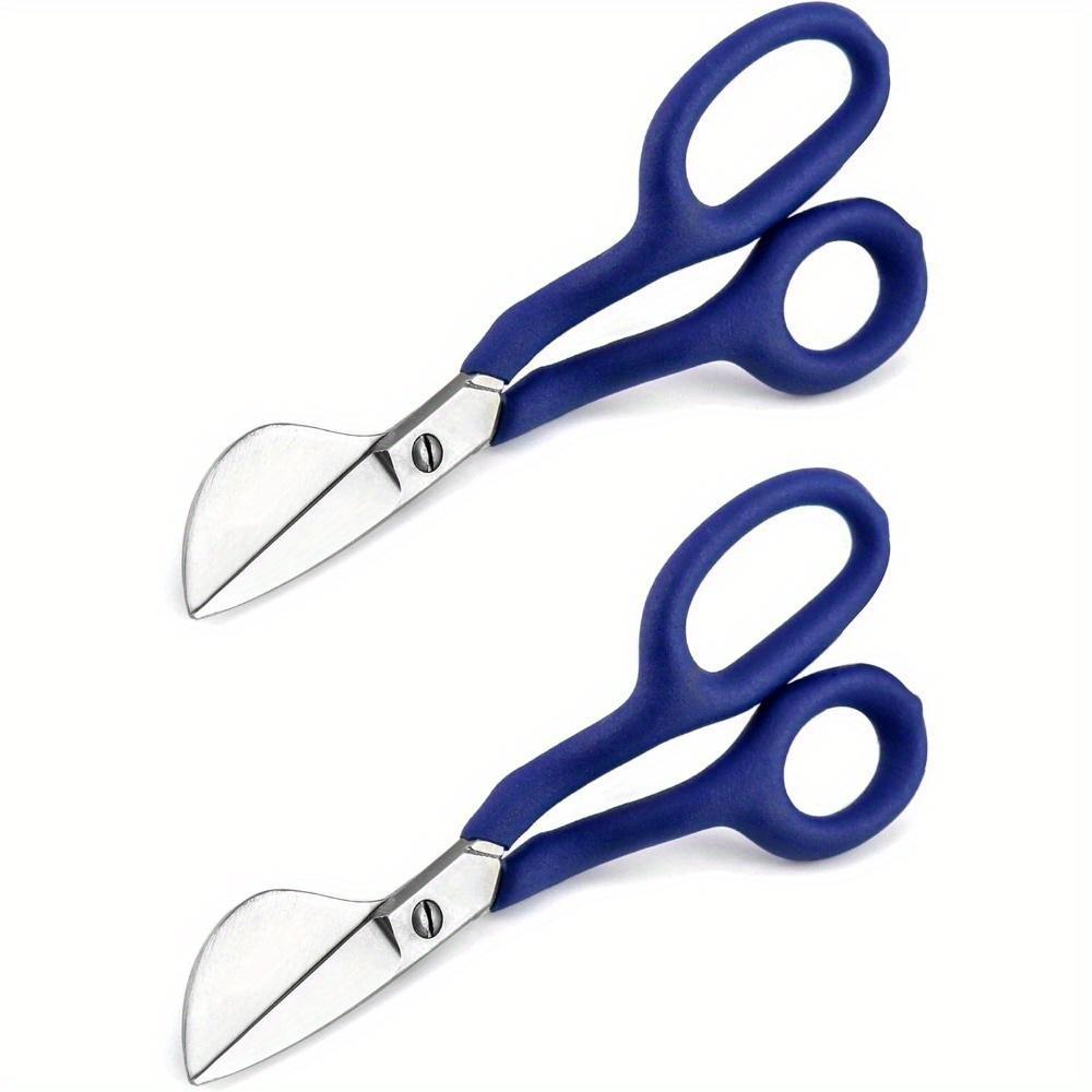 1Pc/2Pcs Duckbill Shears, Duckbill Applique Scissors, for Carpet Pile, Carpet Punch Duckbill Scissors Tufted Carpet Wool Scissors Poke