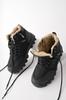 Unisex Modern Stylish Fashion Lace-Up Fur Lined Zipper Unisex Outdoor Winter Boots