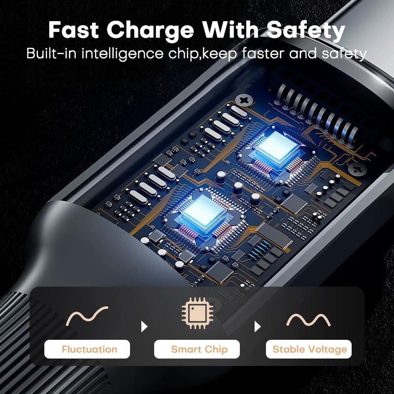 TUODES Кабель USB Type C 120 Вт Быстрая зарядка Quick Charge 3.0 Кабель для передачи данных USB Type-C для мобильного телефона Зарядное устройство для Samsung Xiaomi Huawei