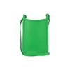 Longchamp Сумка через плечо на длинном ремешке из тисненой кожи Le Foulonné, однотонная, с тисненым логотипом, женская, зеленая 34200021531