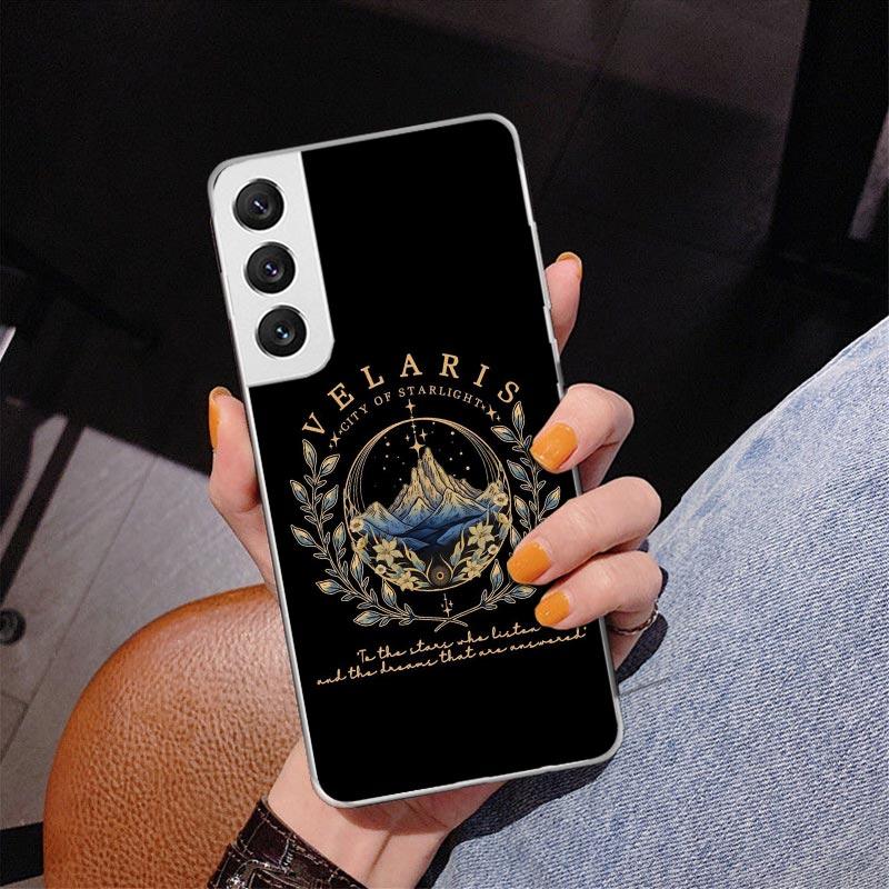 Чехол для телефона A Court of Mist Fury Sarah J Maas для Samsung Galaxy S26 S25 Edge S23 S24 Ultra S22 Plus S21 S20 FE Уникальный мягкий чехол