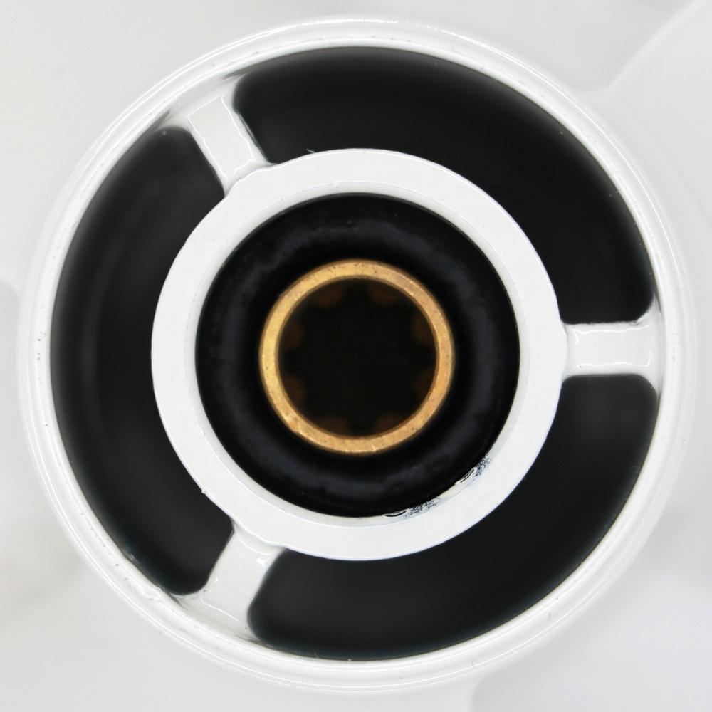 683-45941-00-El Пропеллер для подвесных моторов Yamaha 9.9-15 л.с., Алюминиевый материал, 8 шлицевых зубьев