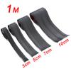 3cm 5cm 7cm 10cm Carbon Fiber Rubber Soft Bumper Strip DIY Door Sill Protector Edge Guard Car Stickers Car Styling