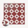 Paczka Kafelków Pcv Z Dekorem Do Kuchni Lub Łazienki Geometryczne Wzory W Układzie 9X30X30 Cm