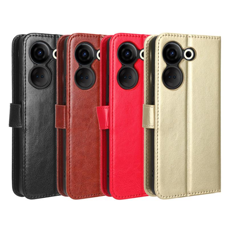 Чехол-книжка для Tecno Camon 20 4G/Camon 20 Pro 4G/Camon 20 Pro 5G, чехол для телефона из искусственной кожи, защитный чехол для всего корпуса