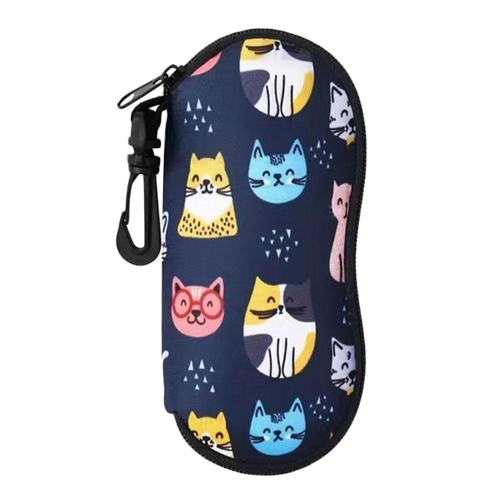 Protective Cover Reading Eyewear Case Zipper Wallet Eyewear Protector Men Women