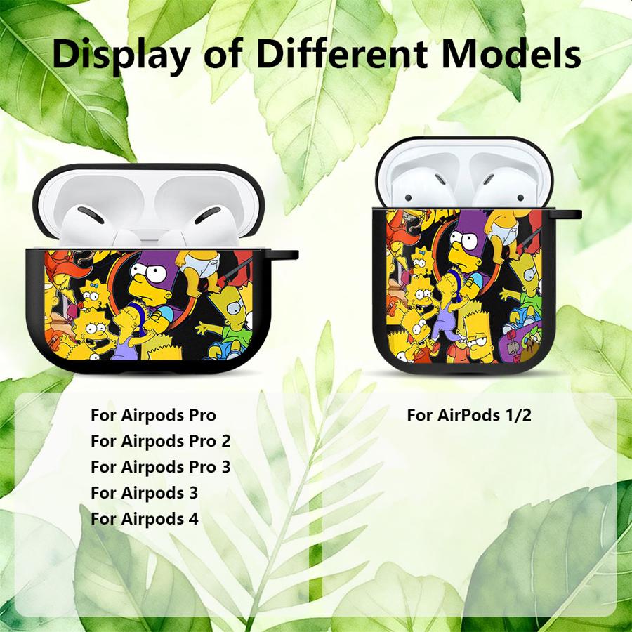 Earphone Cases Cover Case For Airpods Pro3 Pro 3 1 4 2 Pro2 Homer Simpsons