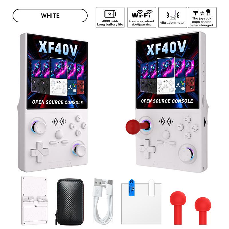 XF40V Портативная консоль с открытым исходным кодом: Трансграничный гейминг с GBA, PSP God of War, Аркадами и Онлайн Мультиплеером через WiFi.