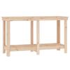 Workbench 140x50x80 cm Solid Pine Wood