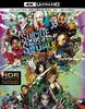 Suicide Squad Extended Edition Ultra and 2D Press with Digital (4K HD, 3D, Blu-ray Set) (First Edition, 4-Disc Set, Copy) [Blu-ray]