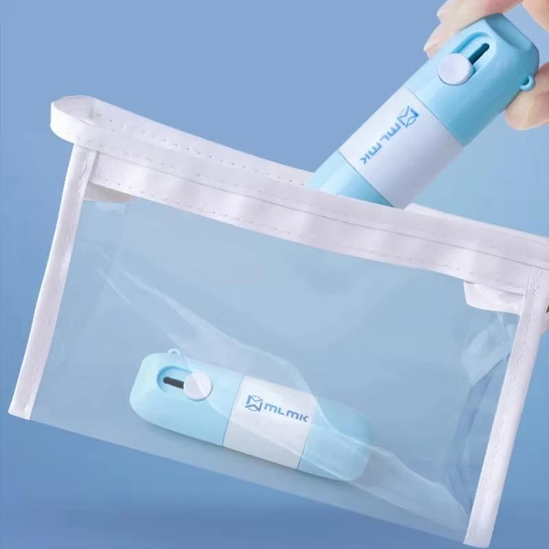 Eco-Friendly Thermal Paper Correction Fluid with Unboxing Knife Durable Privacy Eraser for Shipping Parcel Travel Daily Use
