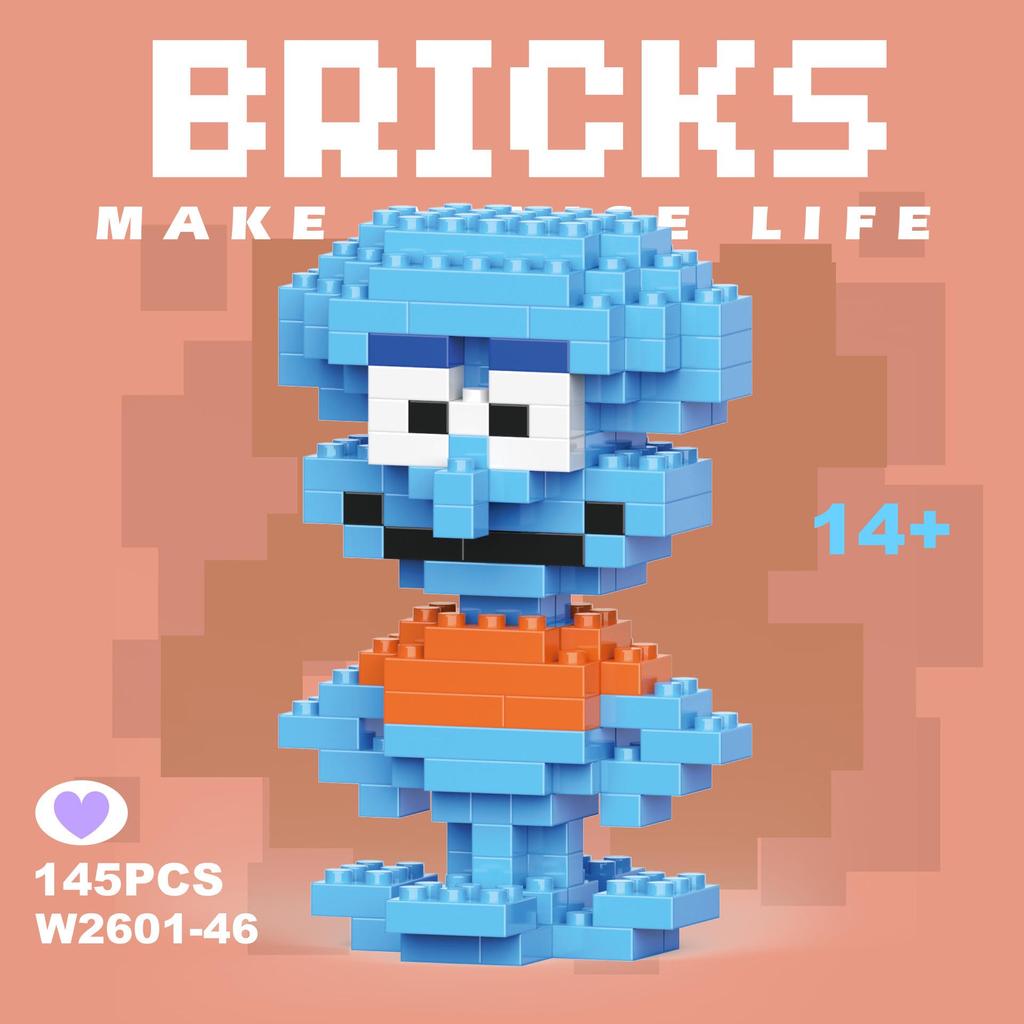 Совместимые с Lego мультяшные фигурки, строительные блоки - развивающие игрушки для детей, подарок в закрытой коробке