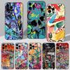 Крутая вещь Чехол для телефона с граффити-артом Для iPhone 16,15,14,13,12,11 Plus,Pro Max,XS,X,XR,SE,Mini,8,7 Мягкий силиконовый Черный чехол