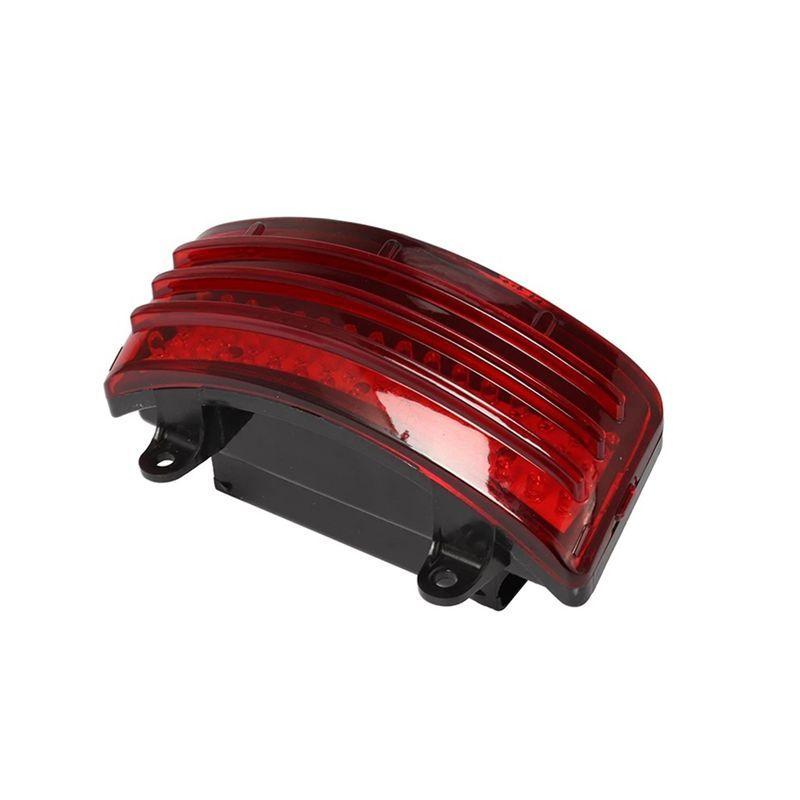 Authentic Motorcycle Rear Fender Tip Light Tri-Bar LED Tail Brake Turn Signal Light For Touring Street Road Glide 2014-20