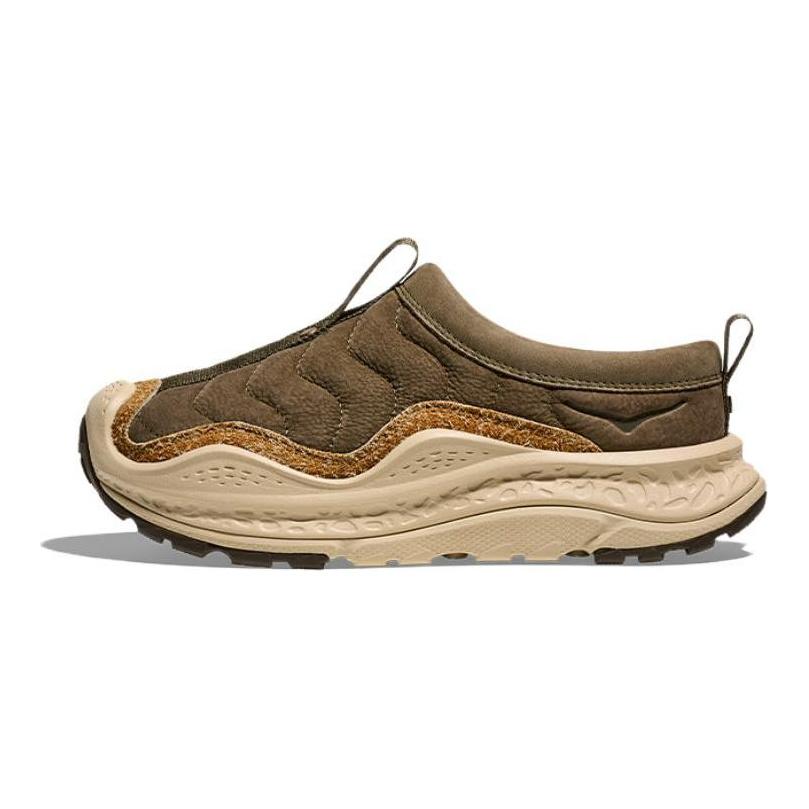 HOKA Ora Primo Elite Terrain System - кроссовки унисекс цвета античной оливы, зеленые овсяно-молочные 1165731-ANTQ