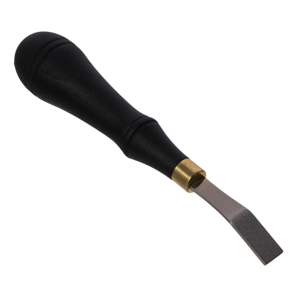 Black Roughing Leather Craft Surface Tool Stainless Steel Leather Polish File Tool Leather Working
