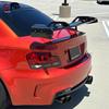 Задний диффузор-спойлер из углеродного волокна для BMW M2 F87/F80/F82 и универсальная посадка для трехбоксных автомобилей