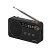 Portable Radio - AIWA - RS-77PLL-BK - Black - USB TYPE-C - Rechargeable Lithium Battery