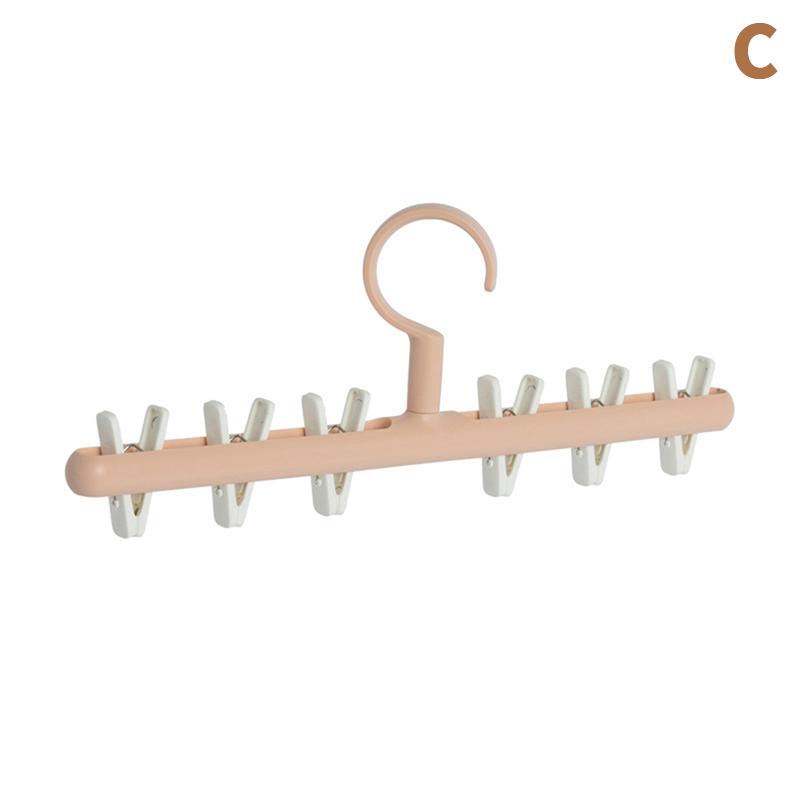 6 зажимов, органайзер для шапок, носков, подвесная фуражка, стеллаж для хранения шарфов, вешалка, многофункциональный держатель для хранения в шкафу