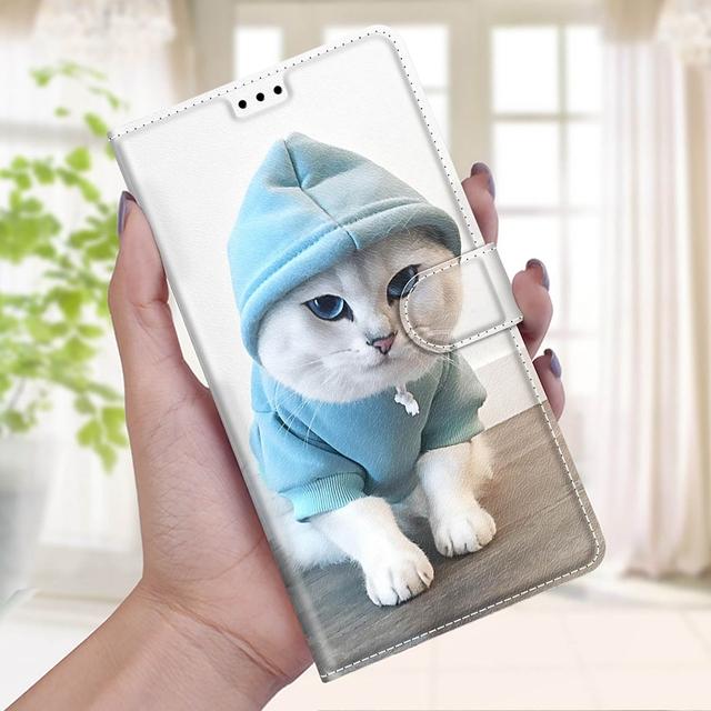 Магнитный кожаный чехол-книжка для Samsung Galaxy A32 A22 A12 A52s A72 A03s A13 A53 A03 Core A02, чехлы-бумажники, раскладывающаяся задняя крышка для телефона