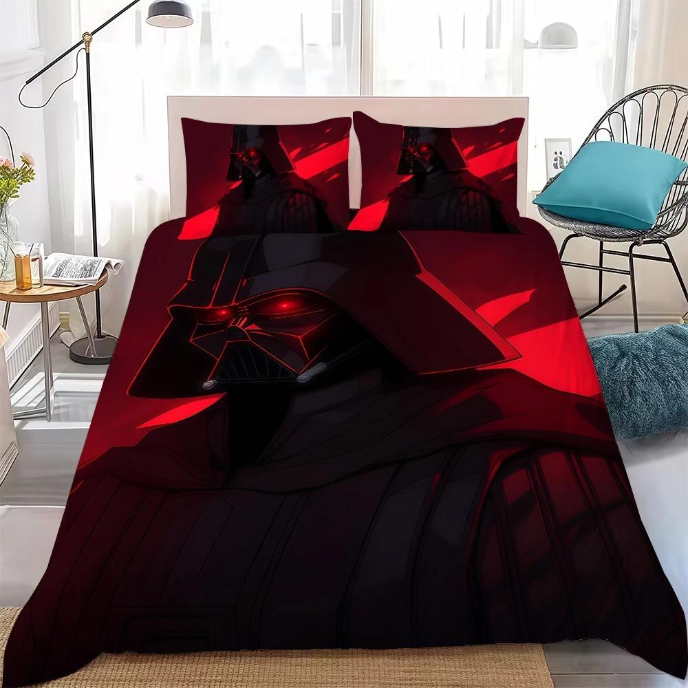 S-STAR W-WARS Duvet Cover Set Home Style Bedding Soft Laundry Cotton Bed 2/3 Piece Set Student Dormitory Gift