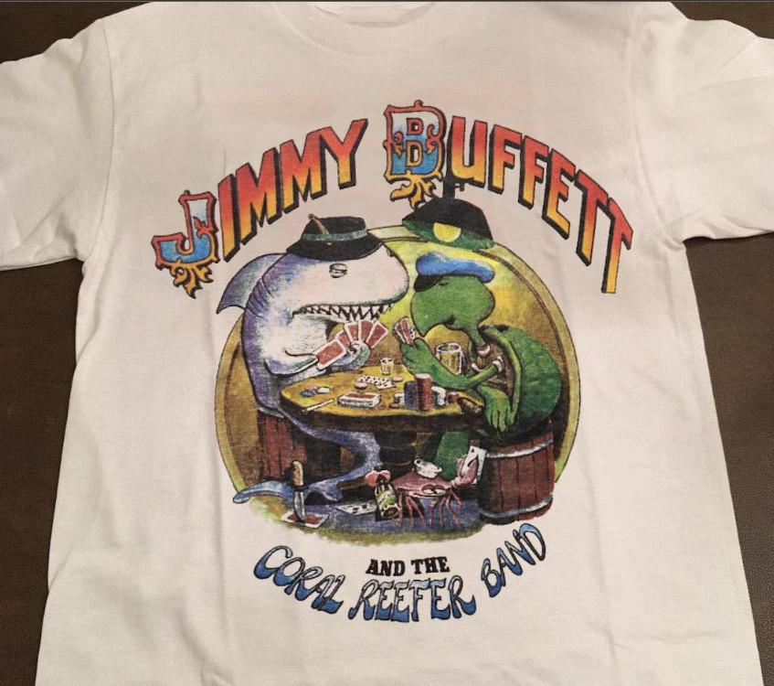 Vintage 70S Jimmy Buffett And The Coral Reefer Band T Shirt Unisex S-5Xl