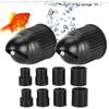 2Pcs Aquarium Filter 360 Degree Rotation Wavemaker Pump Head Fish Tank Accessory Tools(ZYT31