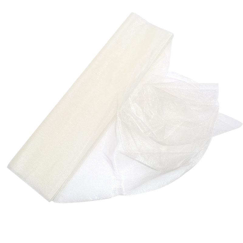 Отрезы разноцветной органзы для декора