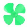 10Pcs 80mm 4 Blades Propeller Plastic DIY Rotating Toy Model Accessories with 2mm Hole XR?149Green