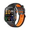 HT36 GPS Смарт-часы Светодиодный фонарик 2,01-дюймовый HD-экран BT-вызовы Мониторинг здоровья IP68 для спорта Пульс/Кислород в крови