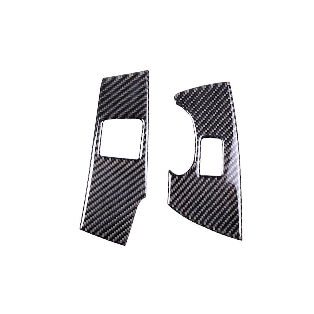 Carbon Fiber Window Lift Switch Button Trim For Corvette C7 14-19 US