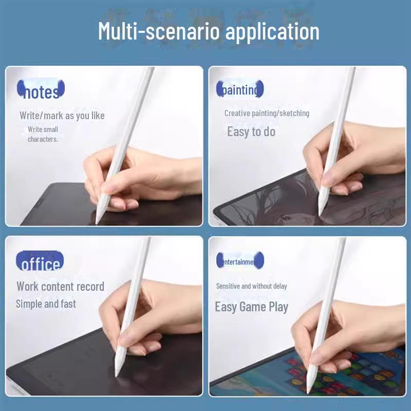 Магнитный стилус с сенсорным экраном, совместимый с iPad, для планшетов Apple Pencil