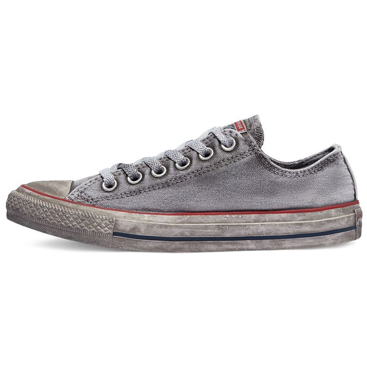 Converse Chuck Taylor All Star Basic Wash Low Top Canvas Sneakers Unisex Sneakers Gray 156892C