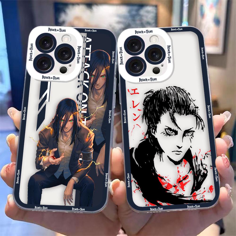 Мультяшная обложка A-Attack On T-Titan Прозрачный чехол для телефона для OPPO RENO 15 15F 14 14F 13 13F 12 12F 11 11F 10 8 8Z 8T 7 7Z 6Z 5 5F