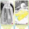 Portable Shoe Washing Bag Zipper Closure Anti-deform Reusable Anti-Tear Shoe Laundry Bag Home Supplies