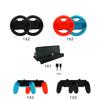Nintendo Switch Accessory Kits Sets 10 In 1 Joy Con Grips Handle Controller
