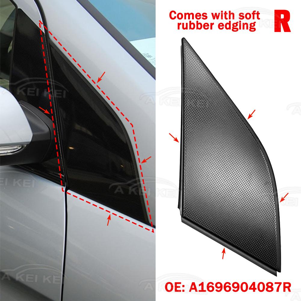 A1696903987 Car Rearview Triangle Cover Molding For Mercedes-Benz B-Class W245 W169 Car Door Mirrior Panel Trim A1696904087