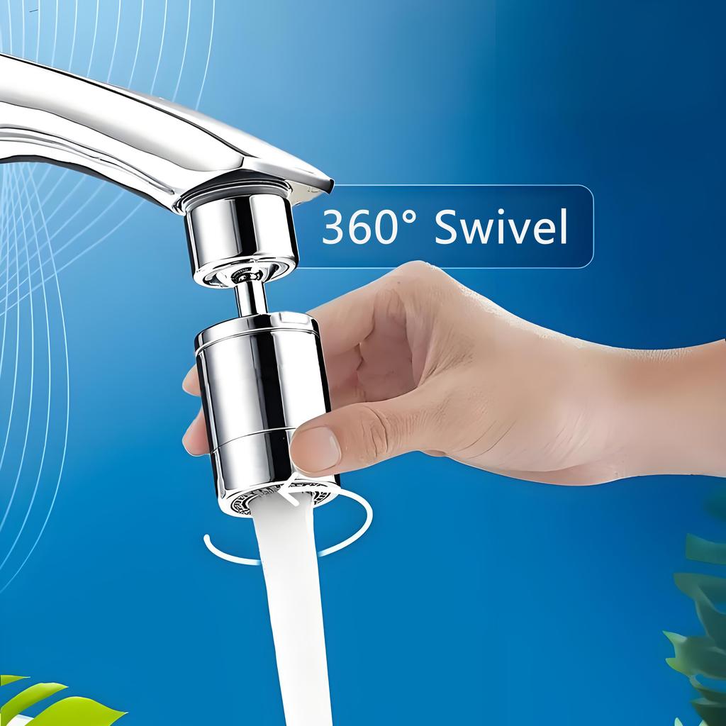 2 Modes Kitchen Faucet Spray Head Filter Adjustable 360° Rotary Splashback Tap Nozzle Bubbler Kitchen Sink Faucet Aerator