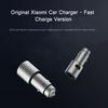 Оригинальное автомобильное зарядное устройство Xiaomi Mi QC3.0 X2, двойной USB, быстрая зарядка, макс. 5 В/3 А, 9 В/2 А, 15 В/1,5 А, в металлическом стиле, быстрая зарядка