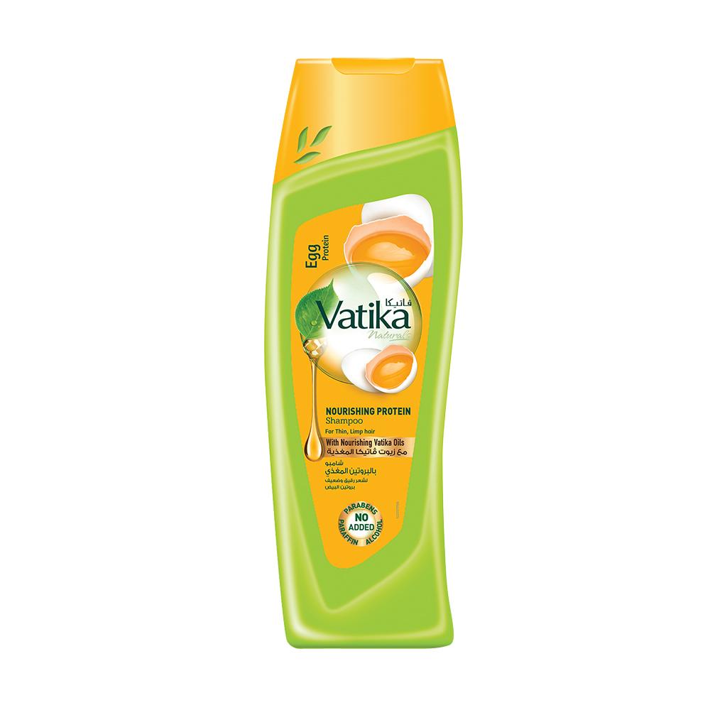 400ml. Nourishing Protein Shampoo with eggs protein - Vatika Naturals Dabur