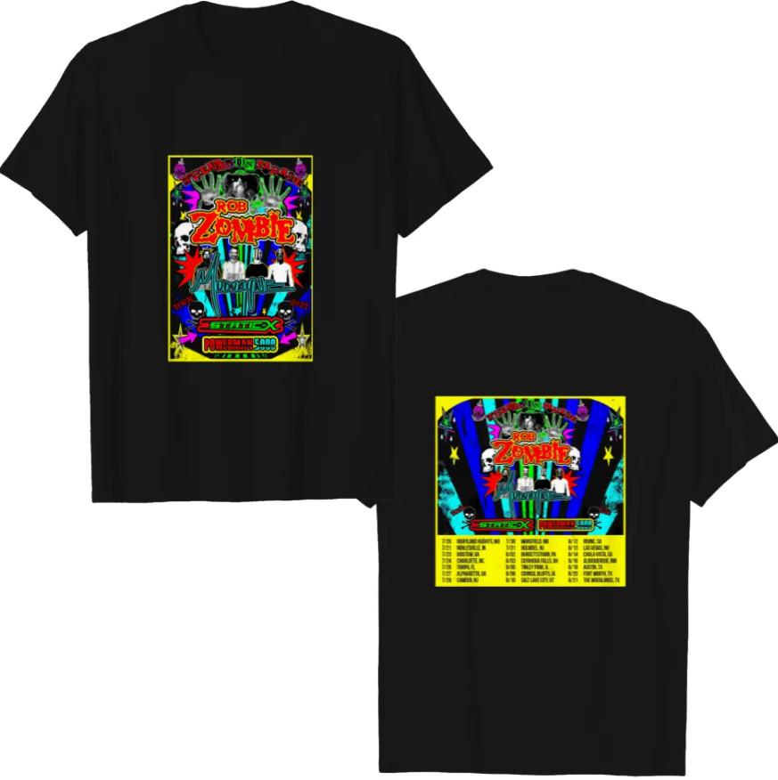 Rob Zombie Freaks on Parade Tour 2022 Shirt, Rob ZomT-Shirt shirt
