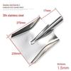 thickened 304 stainless steel square shovel 235x270mm
