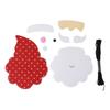 Christmas Felt Cutlery Holder Kit To Create 14 X 18 Cm 2 Pieces