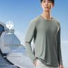 ANTA Quick-Dry Long Sleeve Performance Training Crew Neck T-Shirt