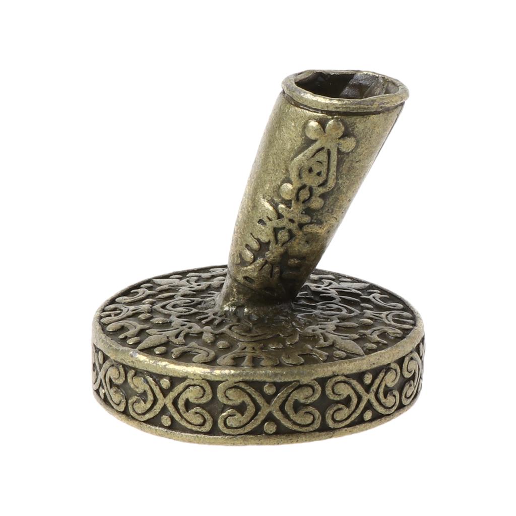 Металлический круглый держатель для перьевых ручек для перьевых гусиных перьев, школьные канцелярские принадлежности, подарок для студента