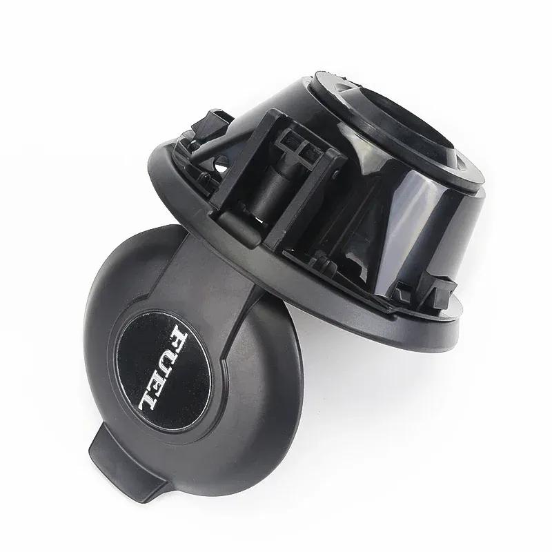 Fuel Gas Door Vapor Edition Matte Black Fuel Filler Cap Gas Door Cap for Dodge Challenger 2008 2009 2010 2011- 68250120AA